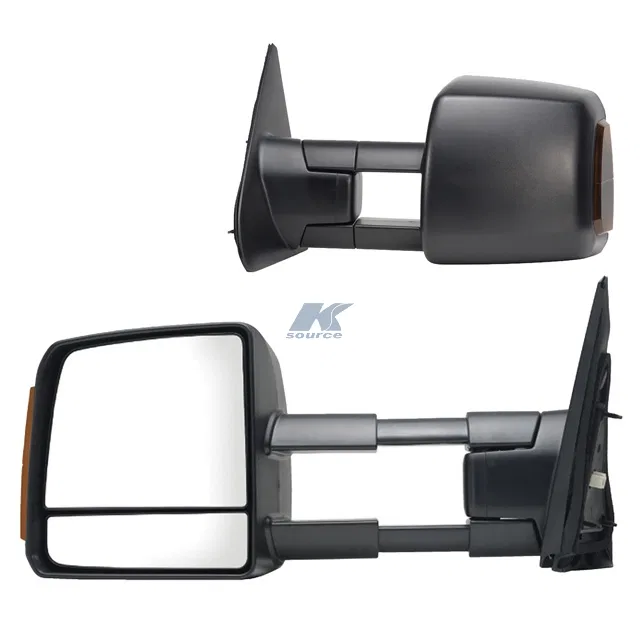 70103-04T – K-SOURCE Exterior Towing Mirror, OEM Replacement 10 Inch x 9 Inch Including A Lower Spot Mirror With a 3-...